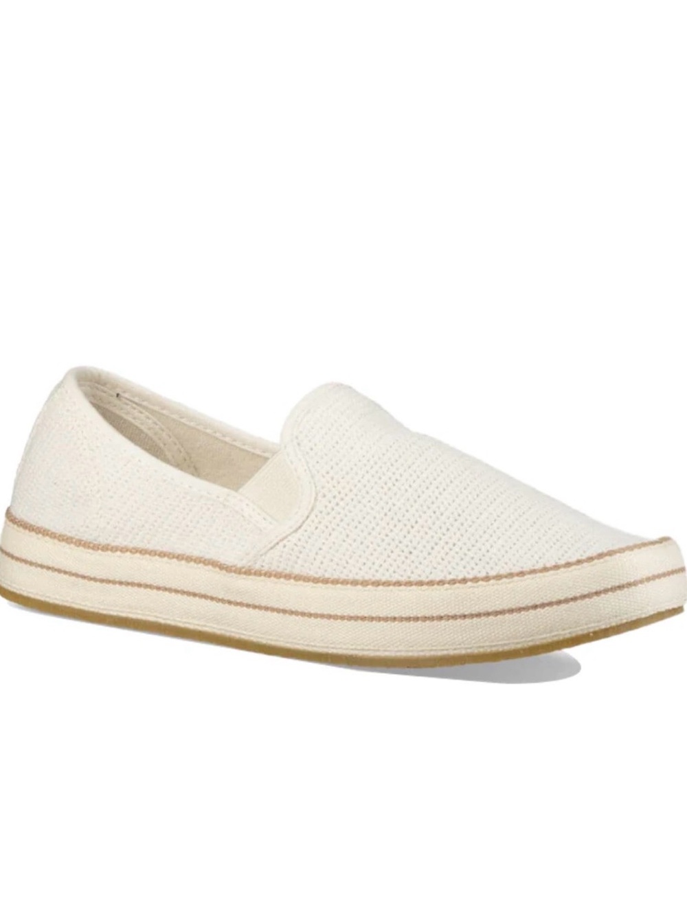 UGG Bren Slip-On Sneaker 9 - Women’s Casual Shoe Cream - Coastal Summer